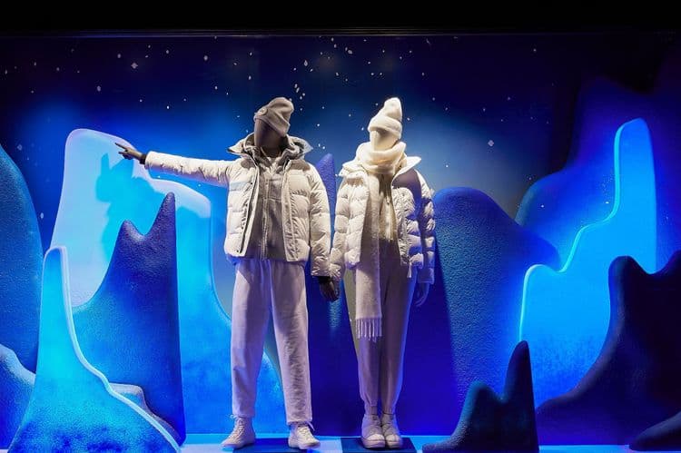 Canada Goose - Festive Global Windows Campaign