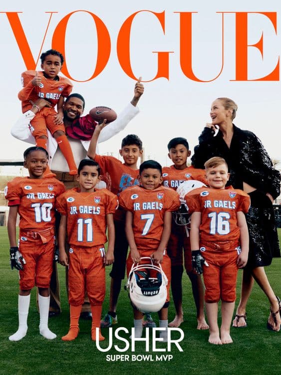 American Vogue - Usher Super Bowl MVP