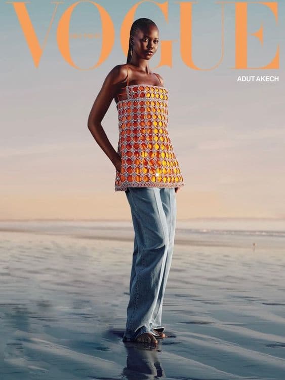 Vogue Germany - Adut Akech