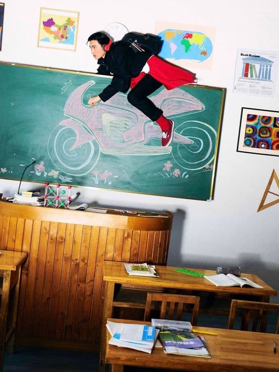 Vogue China - The Boy Who Rides