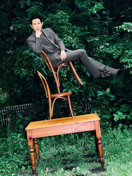 L'Officiel Hommes China - Lee Jung Jae