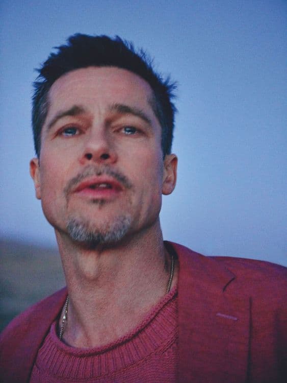 GQ Brad Pitt  - Ryan McGinley 