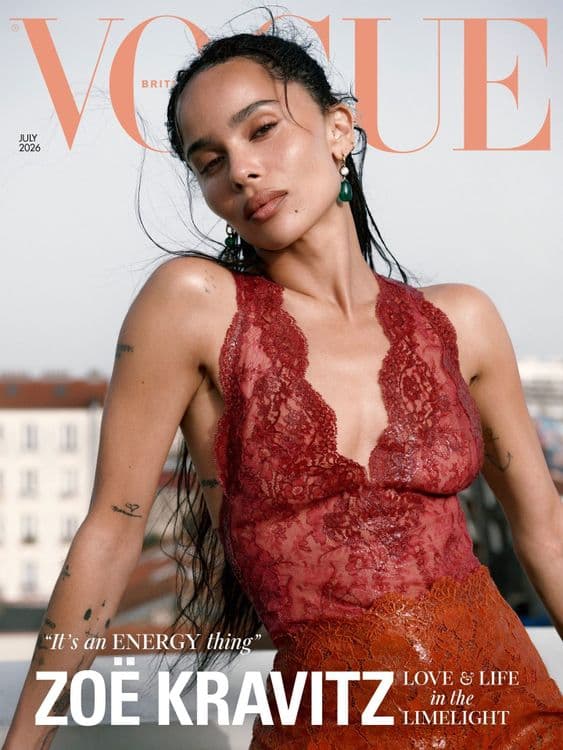 British Vogue ft. Zoë Kravitz - Mikeal Jansson